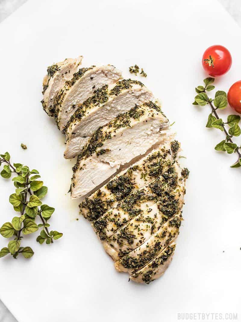 Sous Vide Garlic & Herbs Chicken Breast