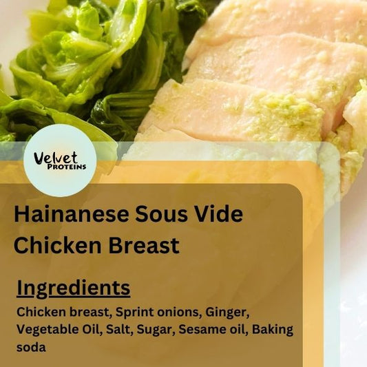 Hainanese Sous Vide Chicken Breast