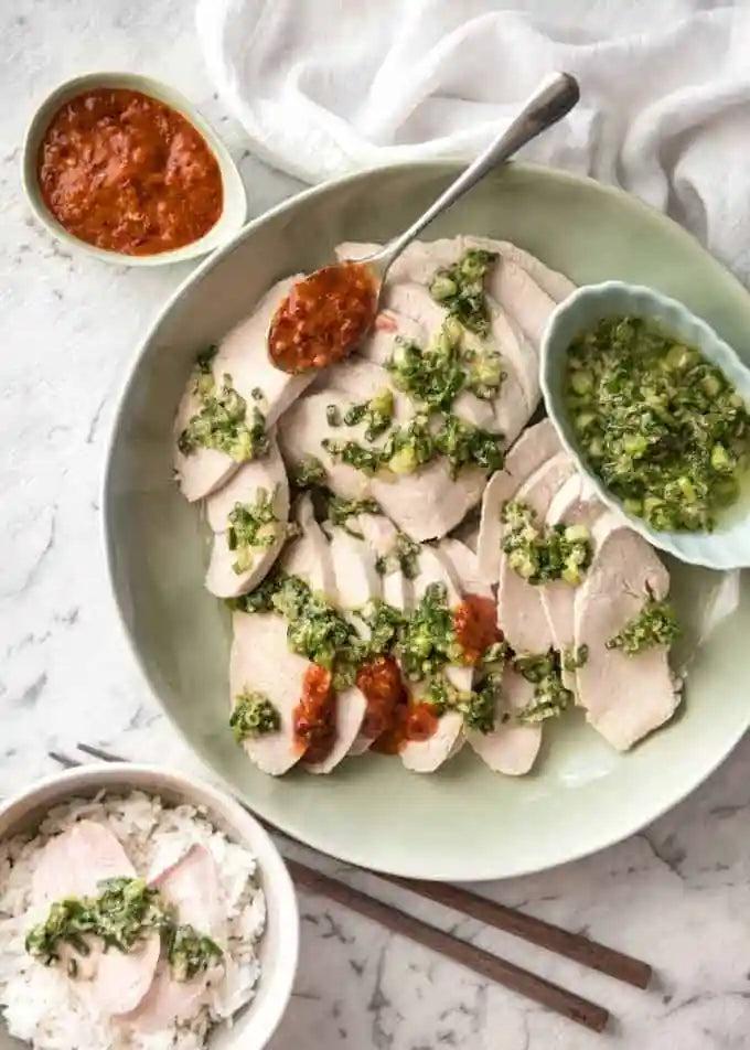 Hainanese Sous Vide Chicken Breast